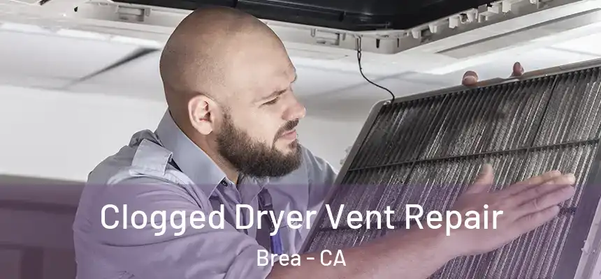  Clogged Dryer Vent Repair Brea - CA